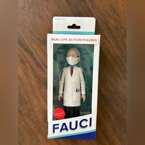 Dr. Anthony Fauci Real Life Action Figure w/ Mask Mike Leavitt Idealistic NIB e2